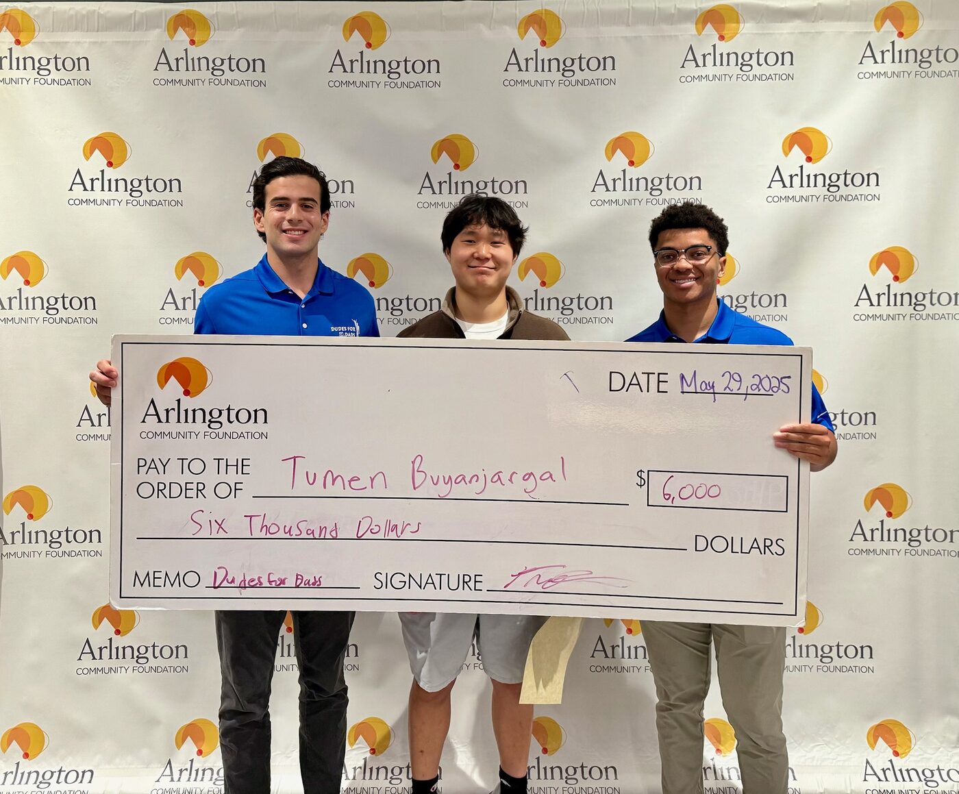 Scholarship presentation